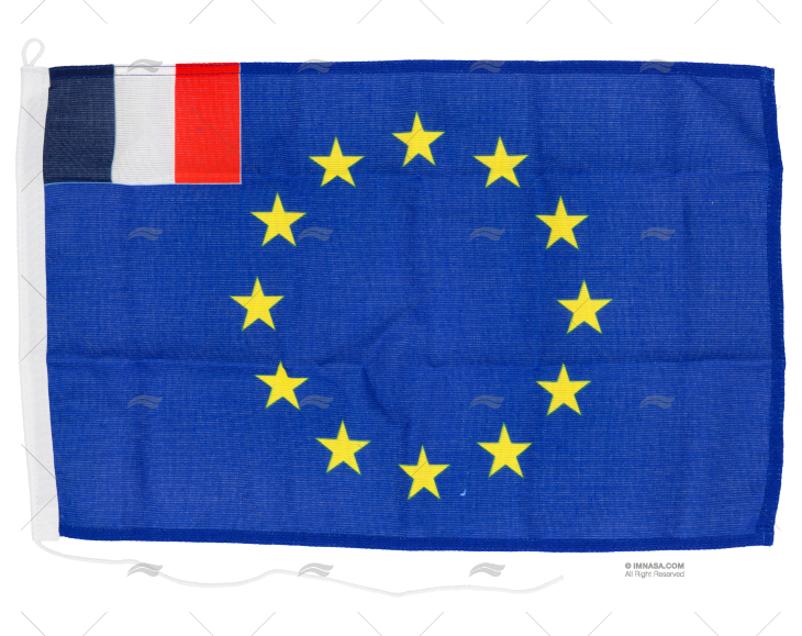 BANDIERA EURO-FRANCESE  45x 30cm ADRIA BANDIERE