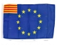 EURO-CATALONIA 45x30cm FLAG HQ