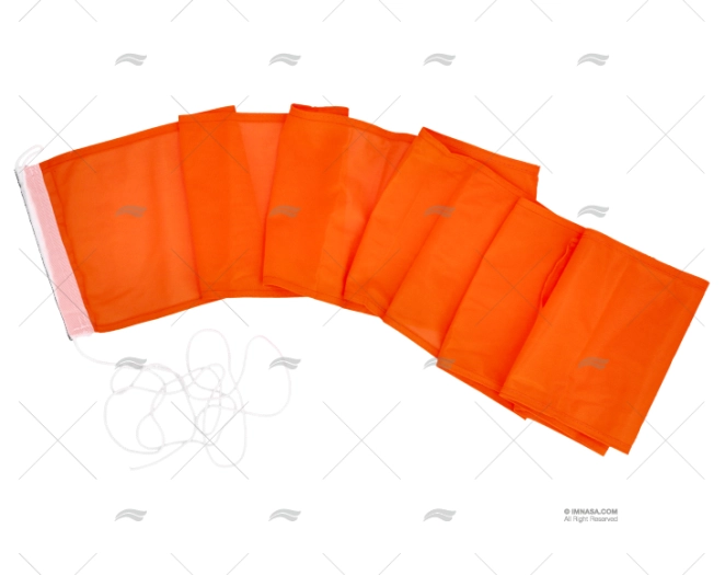 BANDIERA SCI NAUTICO ARANCIONE 200X 18cm