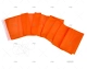 FLAMME ORANGE 200CM