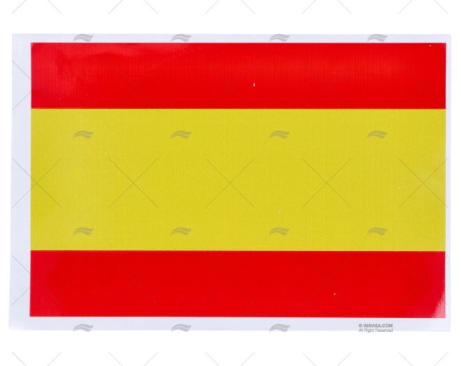 BANDIERA ADESIVA SPAGNA S/CORONA 210x140