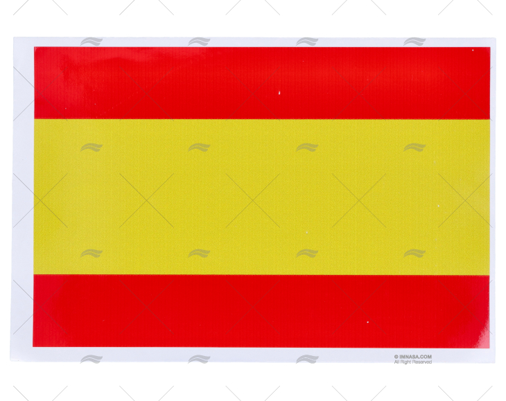 BANDERA ADHESIVA ESPAÑA S/CORONA 210x140