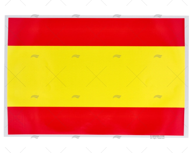 BANDEIRA ADESIVA ESPANHA S/COROA 300x200