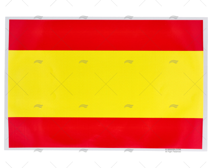 BANDEIRA ADESIVA ESPANHA S/COROA 300x200