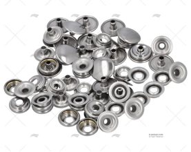 BOTTONI A PRESSIONE SET MASCHIO+FEMMINA *(15)