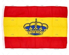 BANDEIRA ESPANHOLA C/COROA  75x 50cm ADRIA BANDIERE