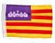 BALEARIC ISLANDS FLAG  30x20cm