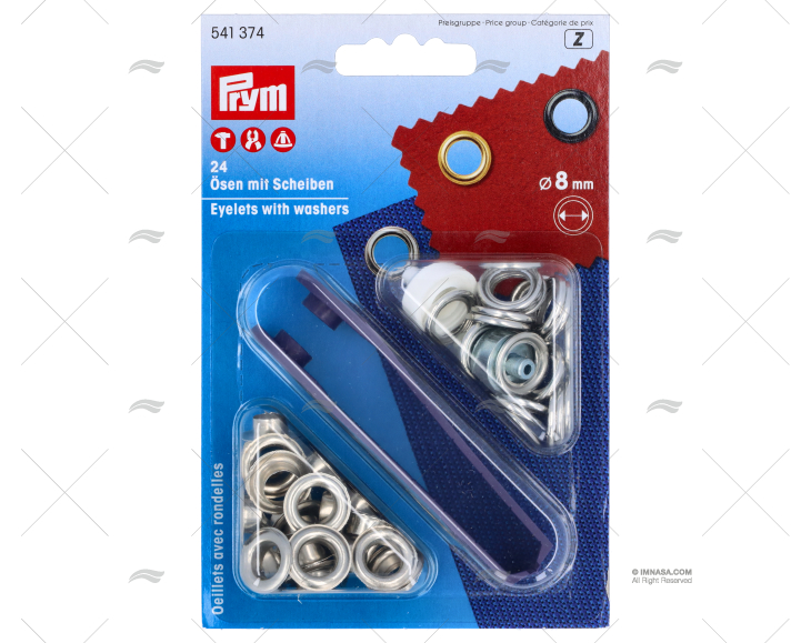 ASOLA ASSORTIMENTO NICHELATO *(24) PRYM