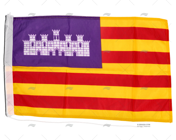 BANDERA BALEARES       45x 30cm