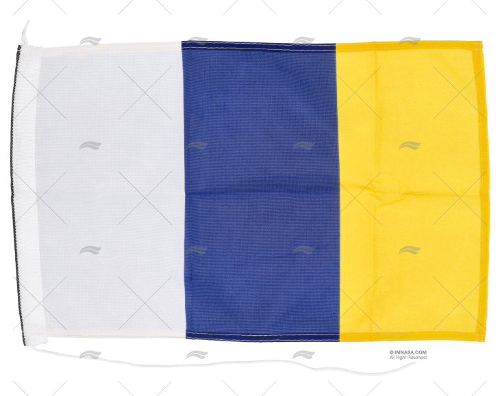BANDIERA ISOLE CANARIE       45x 30cm