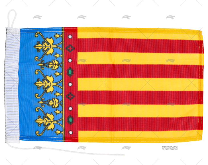 BANDIERA VALENCIA       30x 20cm