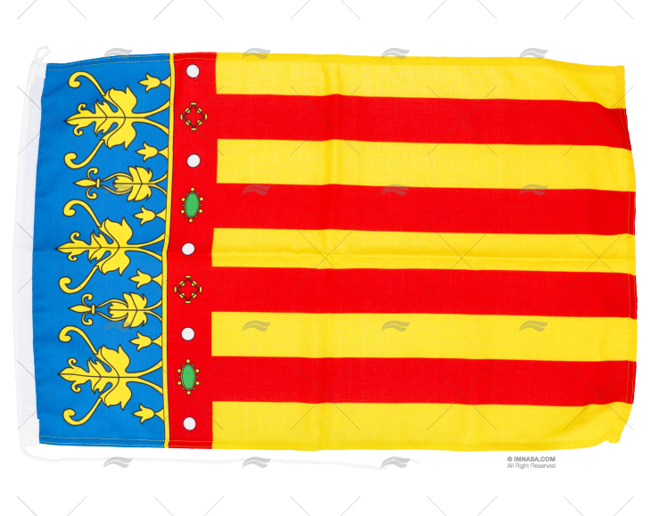 BANDIERA VALENCIA       60x 40cm ADRIA BANDIERE