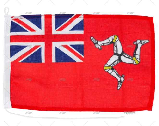 DRAPEAU ILE DE MAN MARCHAND  30x 20cm ADRIA BANDIERE