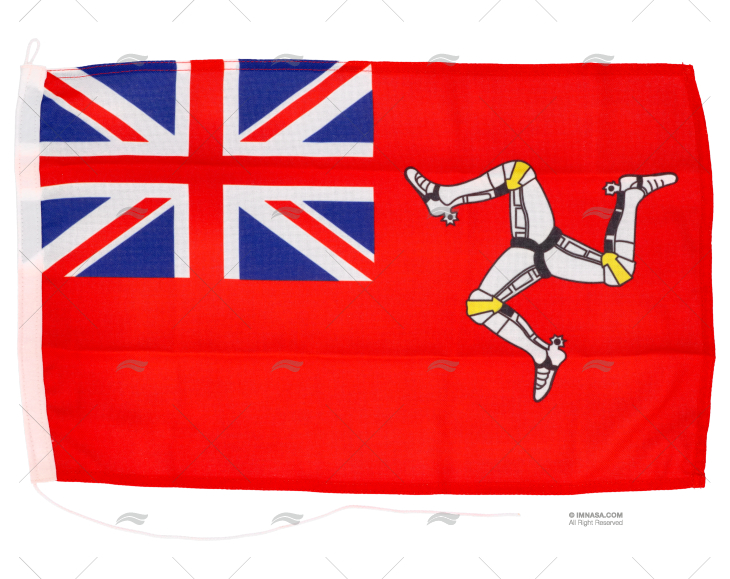 ISLE OF MAN MERCHANT FLAG   45x30cm