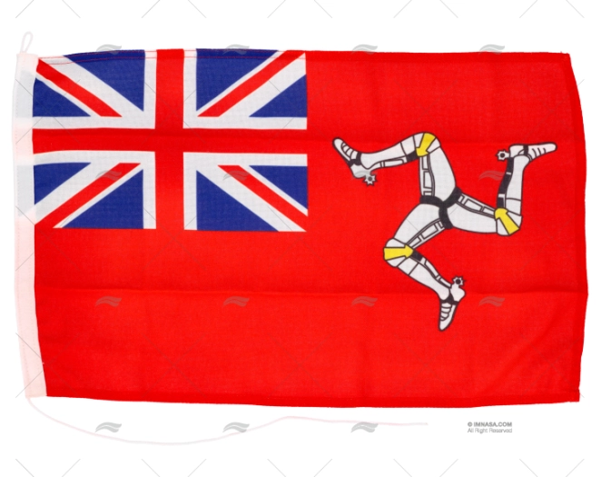 ISLE OF MAN MERCHANT FLAG  100x70cm ADRIA BANDIERE