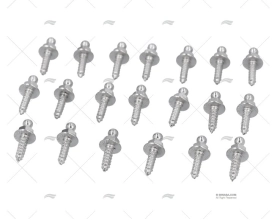 MACHO CON TORNILLO TENAX 10mm *(6)