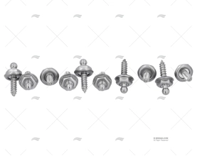 MASCHIO CON VITE TENAX 12mm *(10) LOXX