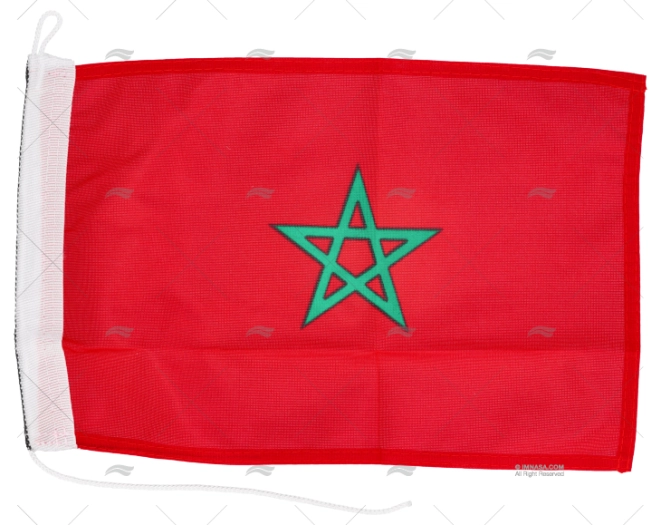 BANDEIRA MARROCOS      30x 20cm