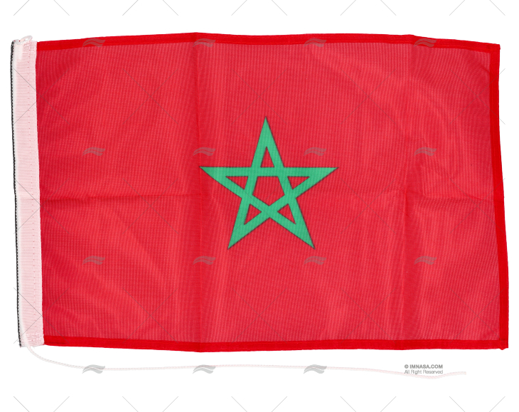 BANDEIRA MARROCOS      45x 30cm