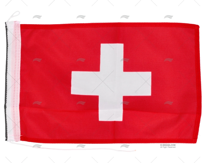 BANDIERA SVIZZERA          30x 20cm