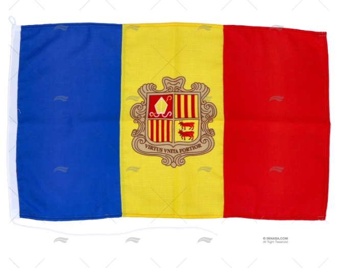 BANDIERA ANDORRA        60x 40cm ADRIA BANDIERE
