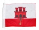 GIBRALTAR FLAG 23x30cm