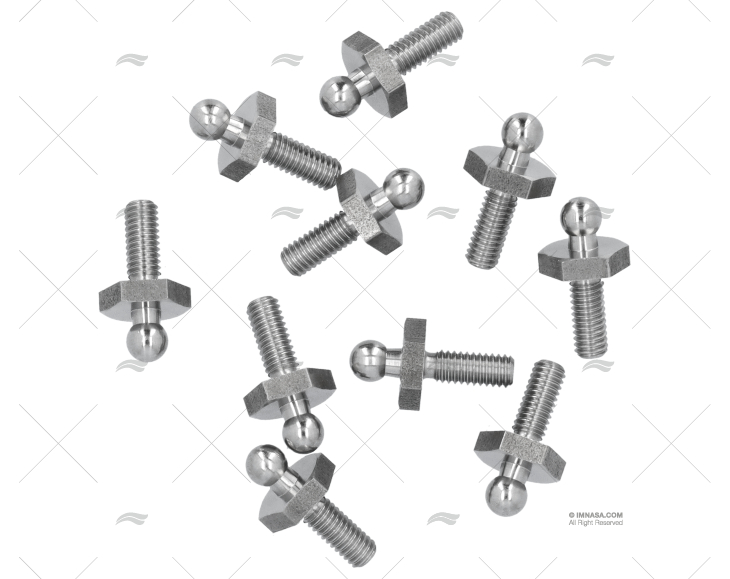 MASCHIO FILETTATURA TENAX M4 x 10mm INOX *(10) LOXX