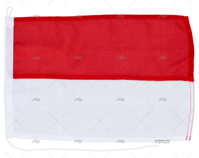 BANDIERA MONACO         30x 20cm ADRIA BANDIERE