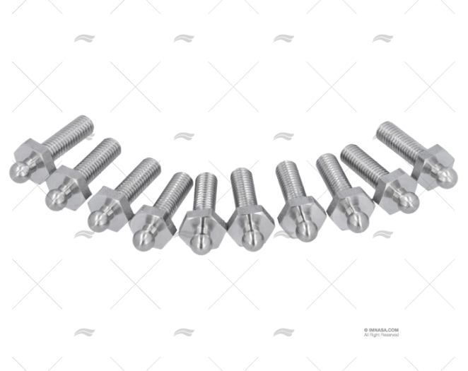 MASCHIO FILETTATURA TENAX M5 x 16mm INOX *(10) LOXX