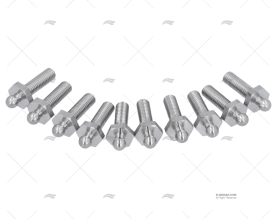 MASCHIO FILETTATURA TENAX M5 x 16mm INOX *(10) LOXX