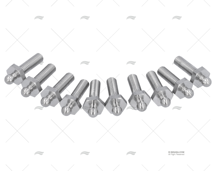 MASCHIO FILETTATURA TENAX M5 x 16mm INOX *(10) LOXX
