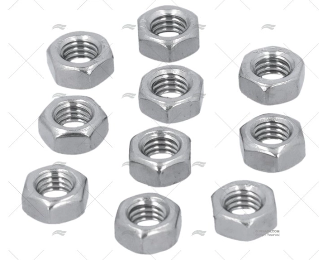PORCA TENAX M5 INOX *(10) LOXX