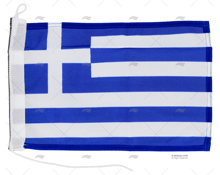 BANDERA GRECIA         30x 20cm