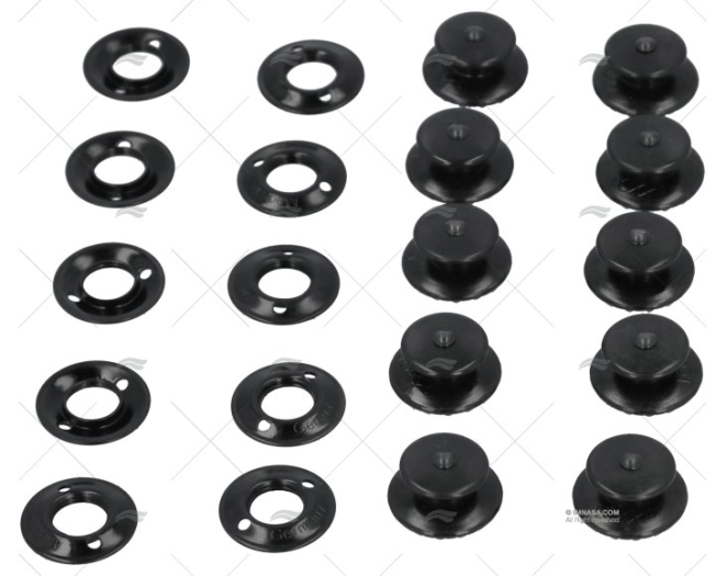 FEMMINA TENAX 15mm OTTONE BRUNITO LOXX