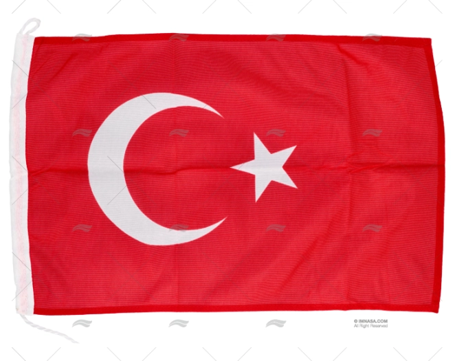 BANDIERA TURCHIA        45x 30cm