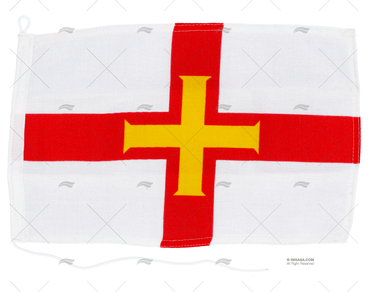 BANDIERA GUERNSEY       30x 20cm ADRIA BANDIERE