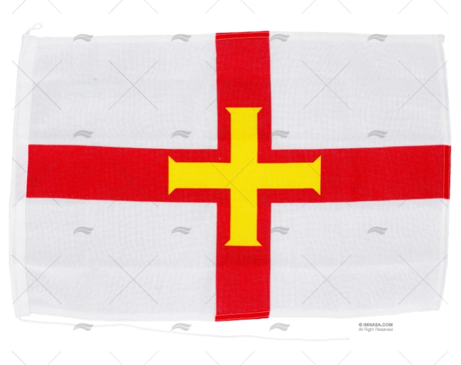BANDIERA GUERNSEY       45x 30cm ADRIA BANDIERE