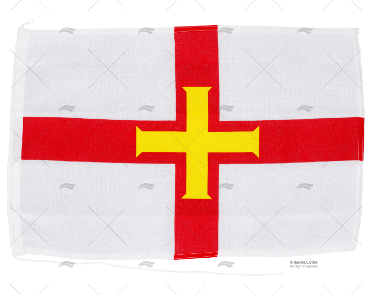 BANDIERA GUERNSEY       45x 30cm ADRIA BANDIERE
