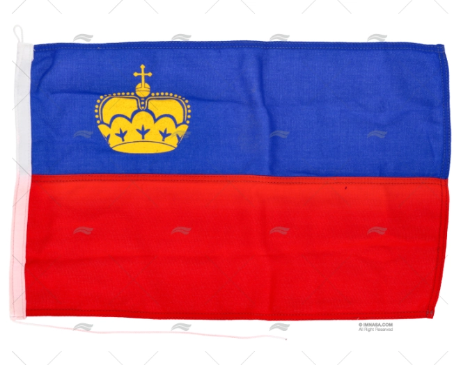 BANDIERA LIECHTENSTEIN  45x 30cm ADRIA BANDIERE