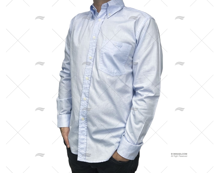 CAMISA M/L H AZUL XL  HOMEM