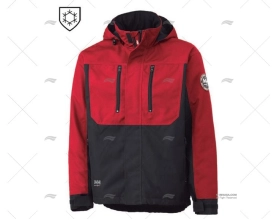 CASACO BERG H/H VERMELHO/PRETO S HELLY HANSEN