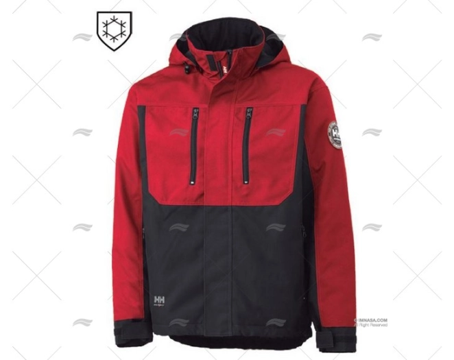 GIACCA BERG H/H ROSSA/NERA M HELLY HANSEN