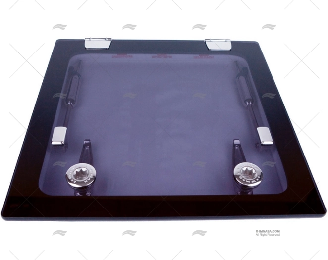 ESCOTILHA RASANTE INOX 44 CINZA ESCURO LEWMAR