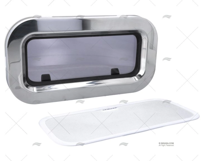 VIGIA INOX 1 BRANCA ABRÍVEL LEWMAR