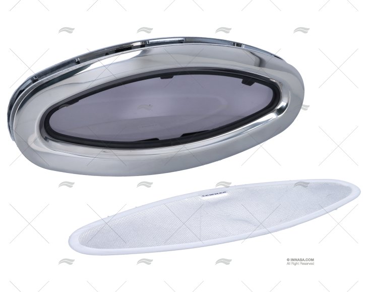 VIGIA INOX 8 CROMADO ABRÍVEL LEWMAR