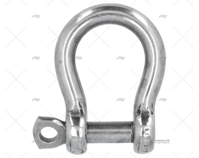 GRILLO A LIRA CON PERNO FISSO 12mm