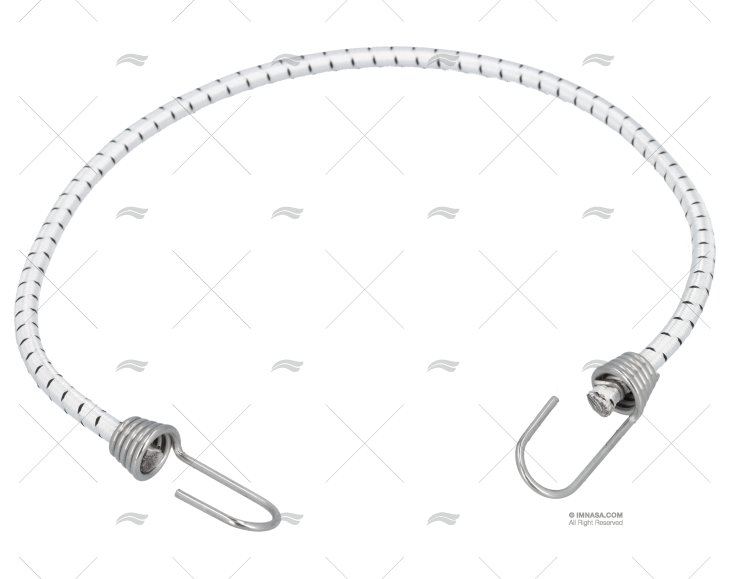 POULPE 08mm A/CROCHET INOX  65cm