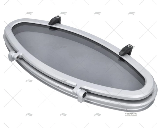 OVAL PORTLIGHT 540x235mm ALLOY FORESTI SUARDI