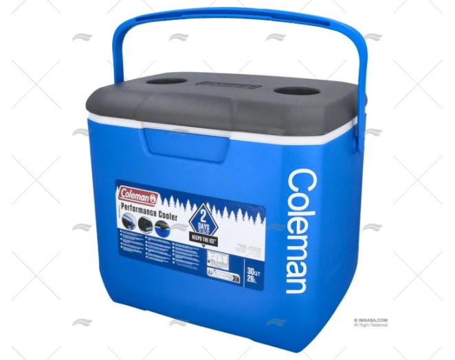 GELEIRA  28L ICE PERFORMANCE AZUL COLEMAN