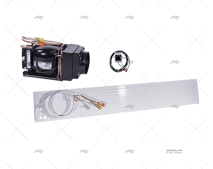 GRUPO FRIGORÍFICO 200L EVAPORADOR. PLANO 1200X190 ISOTHERM